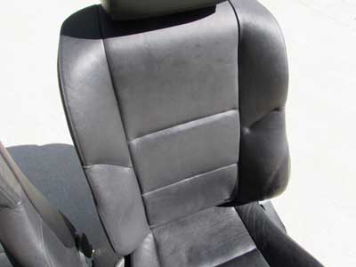 BMW Sport Front Seats (Left and Right Set), Black Dakota Leather, Electric Memory E60 525i 530i 545i6
